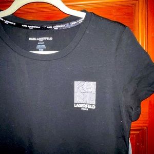 Black Karl Lagerfeld Midi Dress